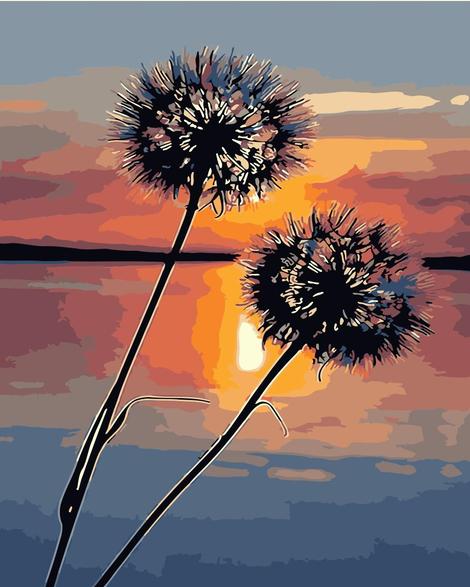 Dandelion Lake Diy Paint By Numbers Kits UK PL0108