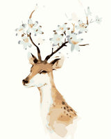 Deer Diy Paint By Numbers Kits UK AN0109