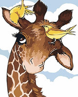 Giraffe Diy Paint By Numbers Kits UK AN0123