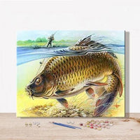 Fish Diy Paint By Numbers Kits UK PE0111
