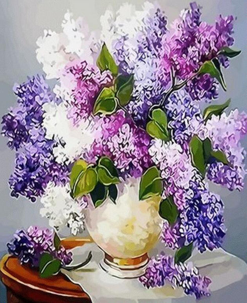 Lavender Paint By Numbers Kits UK PL0340