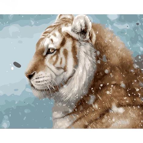 Tiger Diy Paint By Numbers Kits UK AN0418