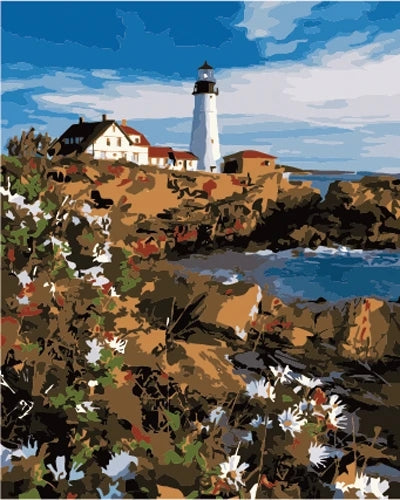 Lighthouse Diy Paint By Numbers Kits UK BU0020