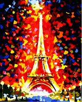 Eiffel Tower Diy Paint By Numbers Kits LS275