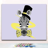 Art Zebra Diy Paint By Numbers Kits  UK AN0799
