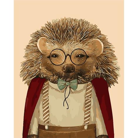 Hedgehog Diy Paint By Numbers Kits UK AN0881