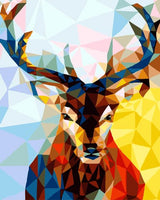 Deer Diy Paint By Numbers Kits UK AN0101