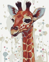Giraffe Diy Paint By Numbers Kits UK AN0115