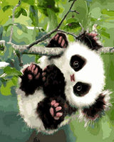 Panda Diy Paint By Numbers Kits UK AN0146