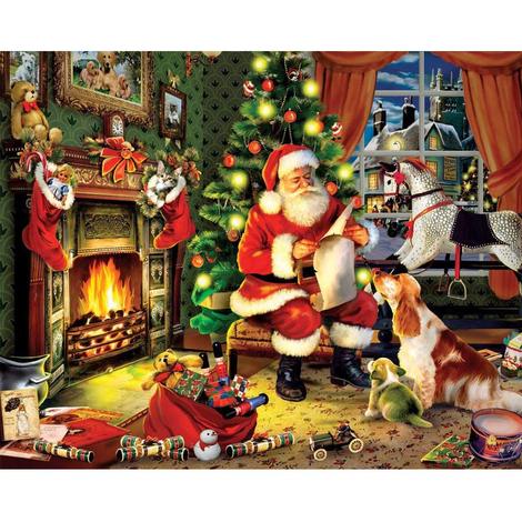 Christmas Diy Paint By Numbers Kits UK CH0014