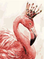 Flamingos Diy Paint By Numbers Kits UK AN0176