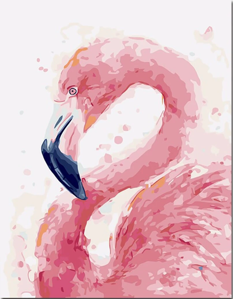 Flamingos Diy Paint By Numbers Kits UK AN0178
