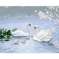 Swan Diy Paint By Numbers Kits UK AN0713