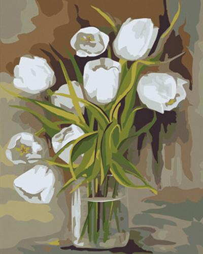 Tulips Diy Paint By Numbers Kits UK PL0233