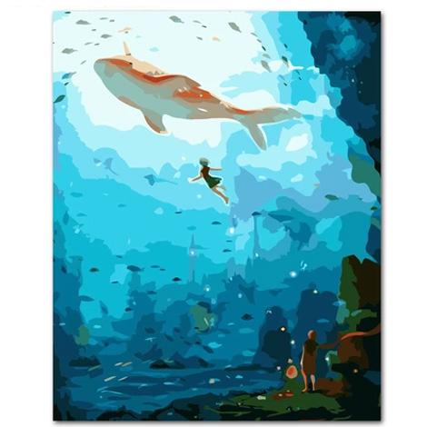 Fish Diy Paint By Numbers Kits MA244