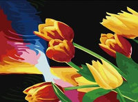 Tulips Diy Paint By Numbers Kits UK PL0242