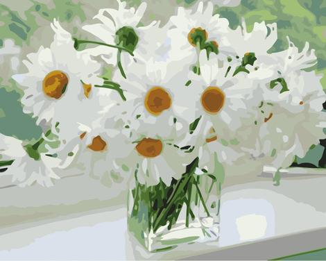 Chrysanthemum Diy Paint By Numbers Kits UK PL0276