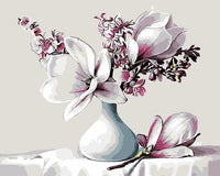 Orchid Diy Paint By Numbers Kits UK PL0027