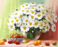 Chrysanthemum Diy Paint By Numbers Kits UK PL0295