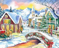 Christmas Diy Paint By Numbers Kits UK CH0029