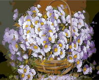 Chrysanthemum Diy Paint By Numbers Kits UK PL0304