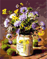 Chrysanthemum Diy Paint By Numbers Kits UK PL0319