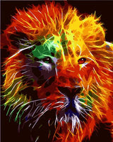 Lion Diy Paint By Numbers Kits UK AN0031