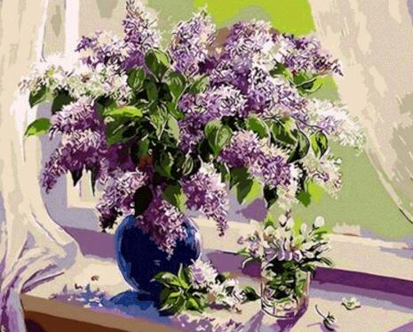 Lavender Paint By Numbers Kits UK PL0323