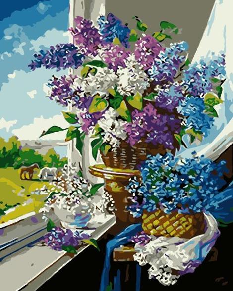 Lavender Paint By Numbers Kits UK PL0330