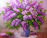 Lavender Paint By Numbers Kits UK PL0332