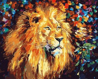 Animal Lion Diy Paint By Numbers Kits UK AN0034