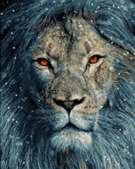 Lion Diy Paint By Numbers Kits UK AN0035