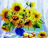 Sunflower Diy Paint By Numbers Kits UK PL0369