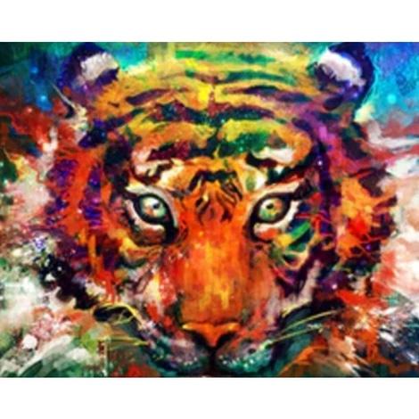 Tiger Diy Paint By Numbers Kits UK AN0416