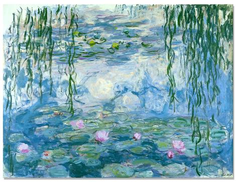 Water Lilies Diy Paint By Numbers Kits UK,PL0049