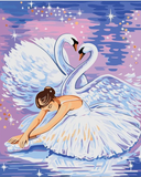 Swan Diy Paint By Numbers Kits UK PO0371