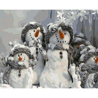 Christmas Series Diy Paint By Numbers Kits UK CH0056