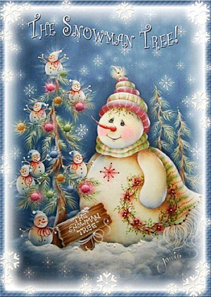 Christmas Series Diy Paint By Numbers Kits UK CH0062