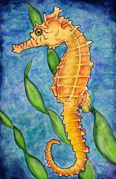 Diy Seahorse Paint By Numbers Kits UK MA109