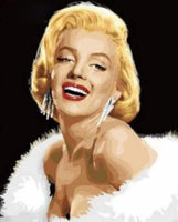 Laughing Marilyn Monroe Diy Paint By Numbers Kits UK PO0131