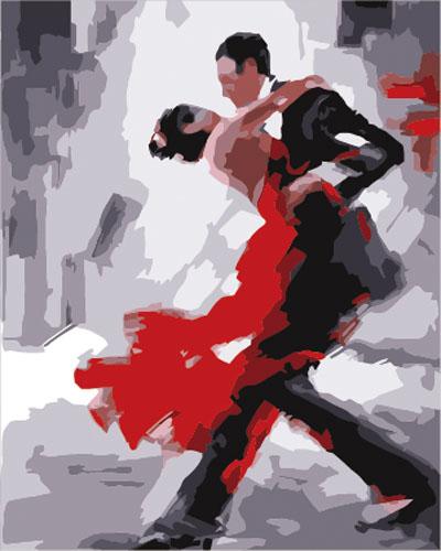 Dancer Diy Paint By Numbers Kits UK PO0426