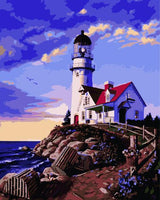 Lighthouse Diy Paint By Numbers Kits UK BU0024