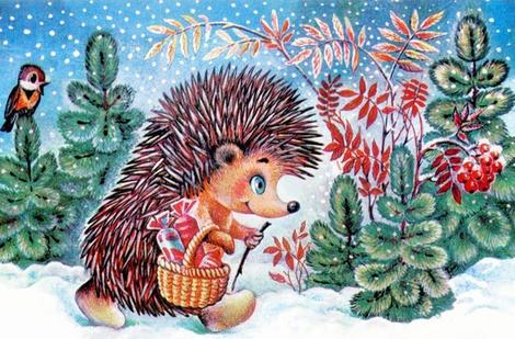 Hedgehog Diy Paint By Numbers Kits UK AN0885
