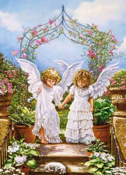 Angel Paint by Numbers Kits UK PO0179
