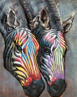 Zebra Diy Paint By Numbers Kits UK AN0788