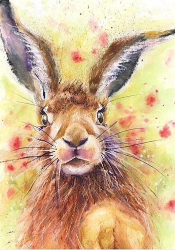 Animal Rabbit Diy Paint By Numbers Kits UK AN0857
