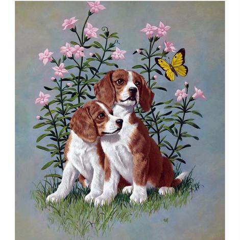 Dog Diy Paint By Numbers Kits UK PE0414