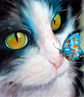 Pet Cat Diy Paint By Numbers Kits UK PE0013