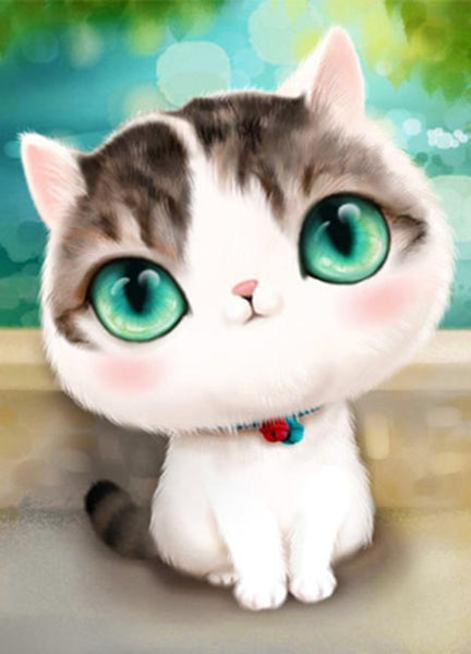 Pet Cat Paint By Numbers Kits UK PE0256