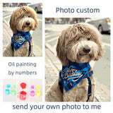Personality Photo DIY Custom Paint By Numbers For Dog, CDP0003